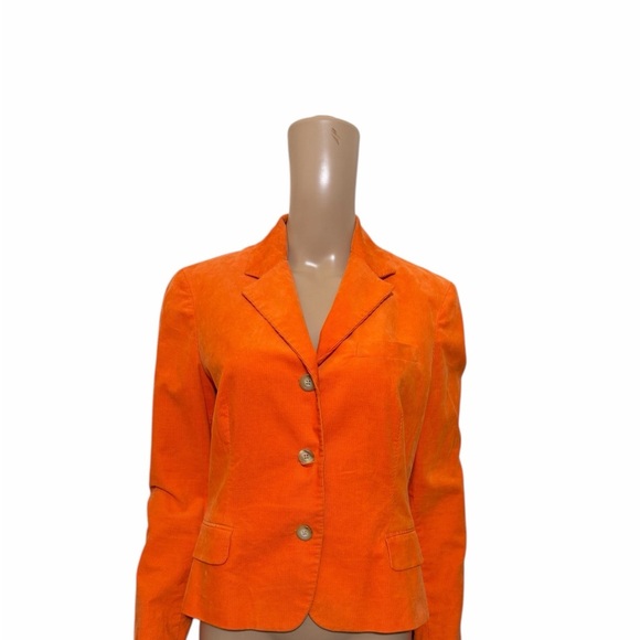 Ralph Lauren Blue Label Vibrant Orange Blazer - Picture 5 of 7